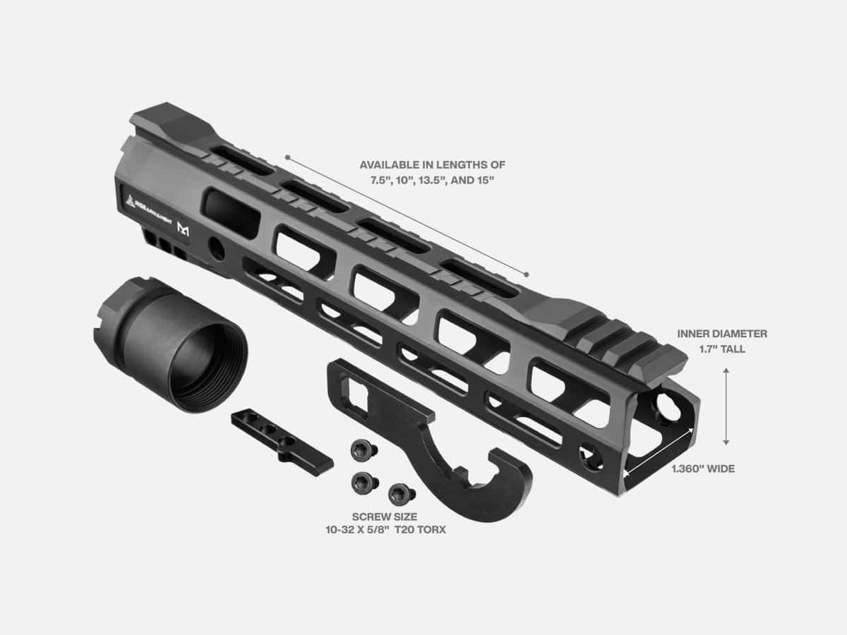 RA-905 AR-15 M-LOK Handguard - Image 2