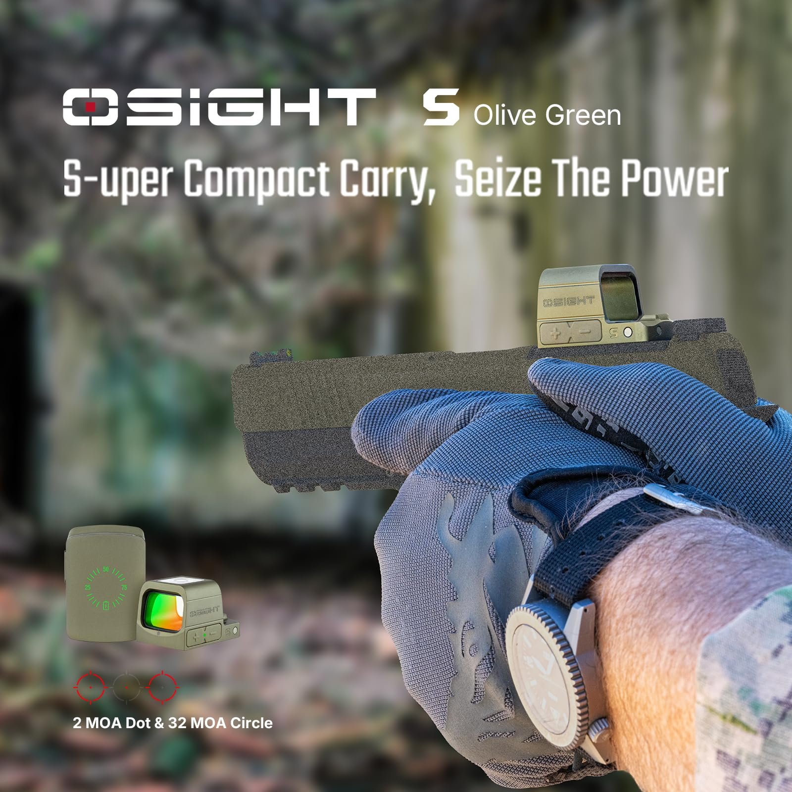 Osight S Olive Green - Image 5
