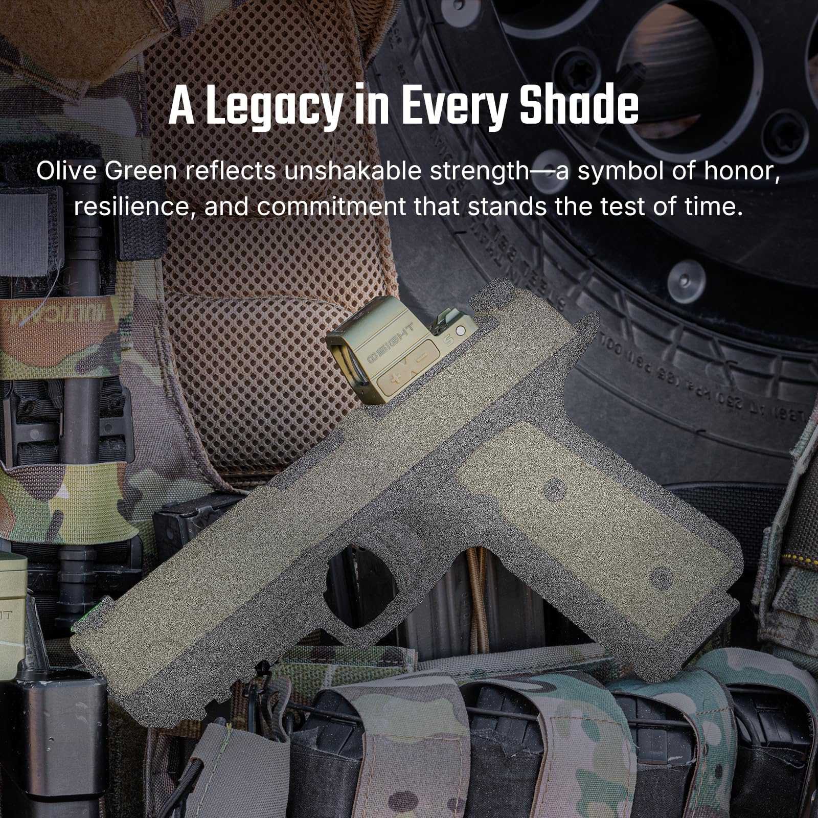 Osight S Olive Green - Image 8