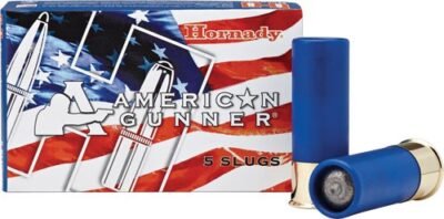 HORNADY GUNNER 12GA 2.75" 1OZ - RIFLED SLUG 5RD 20BX/CS