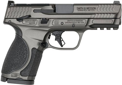 S&W M&P9 M2.0 METAL COMPACT 4" - 9MM 10-RD SAFETY TUNGSTEN GREY - Image 2