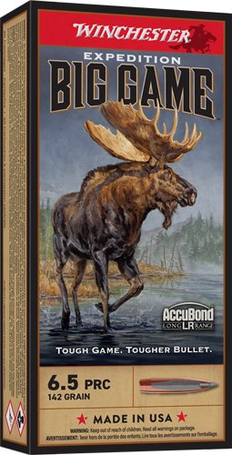 WINCHESTER EXPEDITION 6.5 PRC - 142GR ACCUBOND 20RD 10BX/CS