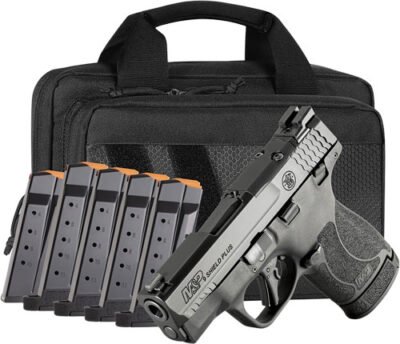S&W M&P9 SHIELD PLUS OPTICS CT - TS NIGHT SGT 6 MAGS BUNDLE