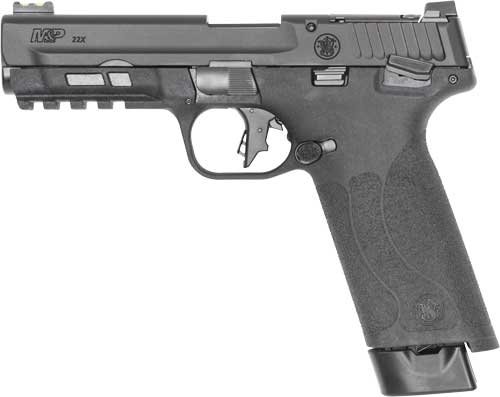 S&W M&P 22X 22 LR 4.1" 20RD - OPTIC CUT THREADED SAFETY BLK - Image 2