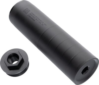 CMMG Zeroed 36K suppressor 5.5 inch black nitride HUB compatible