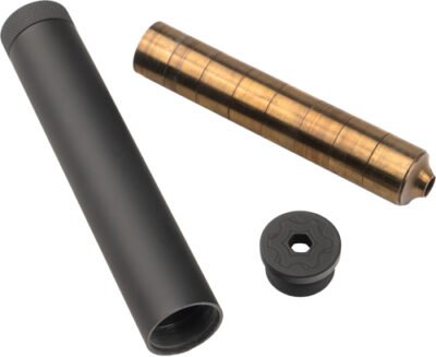 CMMG Zeroed 22 .22 LR direct-thread suppressor 5.5 in black