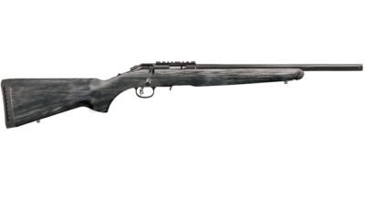 RUGER AMER TARGET 22LR BL/LAM 18" TB