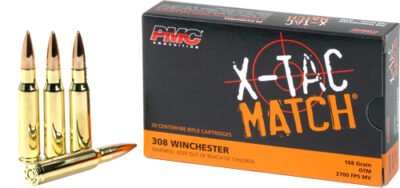 PMC 308 WIN 168GR OTM - 20RD 40BX/CS