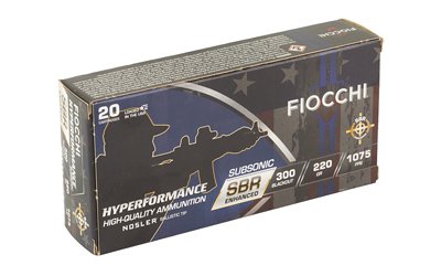 FIOCCHI HYPR SBR 300BLK 220GR 20/200 - Image 2