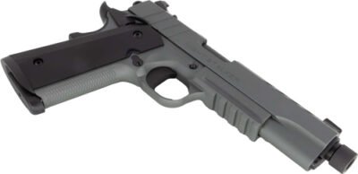 TISAS 1911 NIGHT STALKER 45ACP - 5" THREADED BBL 8RD BLACK/GRY