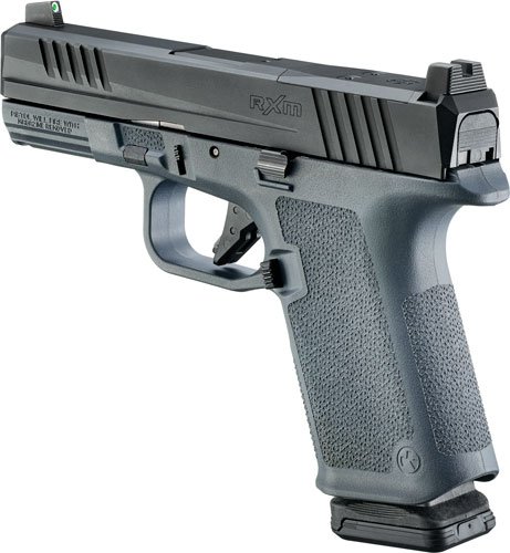 RUGER RXM 9MM LUGER 4" ADJ - 15-SHOT STEALTH GREY GRIP - Image 4