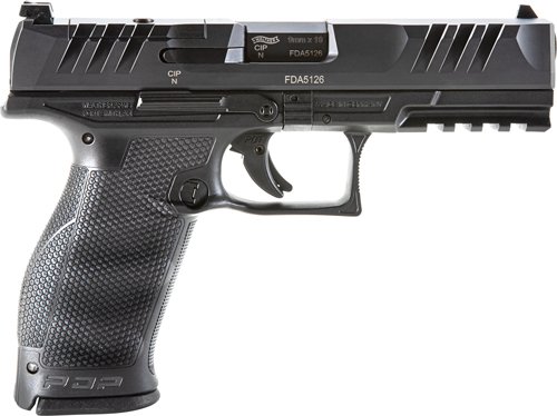 WALTHER PDP OR 9MM 5" - 10-SHOT BLACK POLYOMER FRAME - Image 2