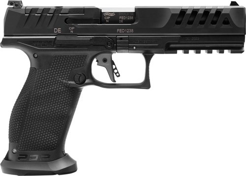 WALTHER PDP MATCH 9MM 5" OR - 18-SHOT BLACK POLYOMER FRAME - Image 2