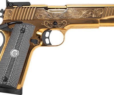 GIRSAN MC1911 MATCH GOV'T - ENGRAVED 45ACP ADJ. SGT GOLD