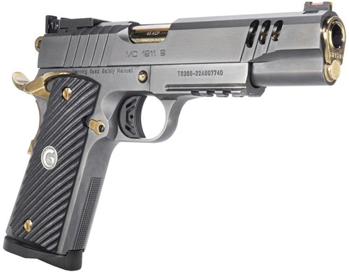 GIRSAN MC1911 NEGOTIATOR 45ACP - MATCH TITANIUM/GOLD 8RD TALO - Image 3