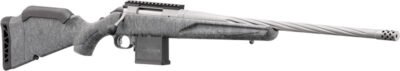RUGER AMERICAN GENII 204 RUGER - 20" GRAY GRAY SPLATER SYN