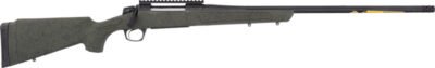 CVA CASCADE XT 300WM 24" #5 - W/RAIL BLACK/OD GREEN