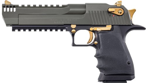 DESERT EAGLE L6 SERIES 357MAG - 6" BLACK GREEN CERAKOTE - Image 2