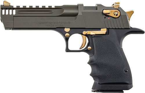 DESERT EAGLE L5 SERIES 44MAG - 5" BLACK & GREEN CERAKOTE - Image 2