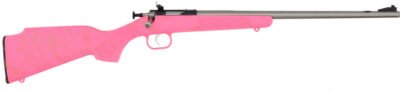 CRICKETT RIFLE G2 22LR PINK - SYNTHETIC/GOLD WEB STAINLESS