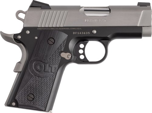 COLT DEFENDER 45ACP 3" FRONT - NIGHT SIGHT 7RD CERKOTE SS - Image 2