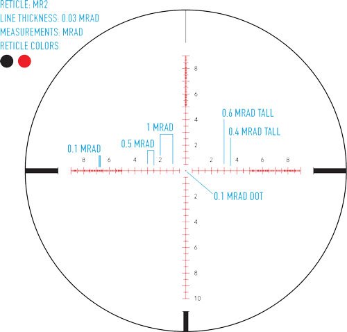 SIGHTMARK PRESIDIO 3-18X50 - 30MM SCOPE MATTE BLACK LR2 RET - Image 4
