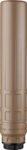 Dead Air Nomax 33 FDE suppressor with Xemax adapter and DA150 brake