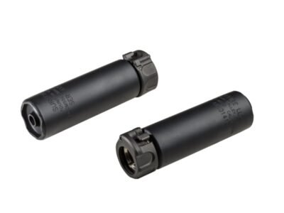 Surefire SOCOM556-MINI2 suppressor in matte black, 5.56mm, 1.5-inch diameter