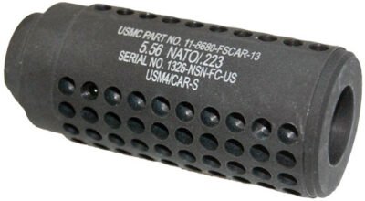 GUNTEC AR15 FAKE SUPPRESSOR - SOCOM MINI 1/2X28 TPI BLACK