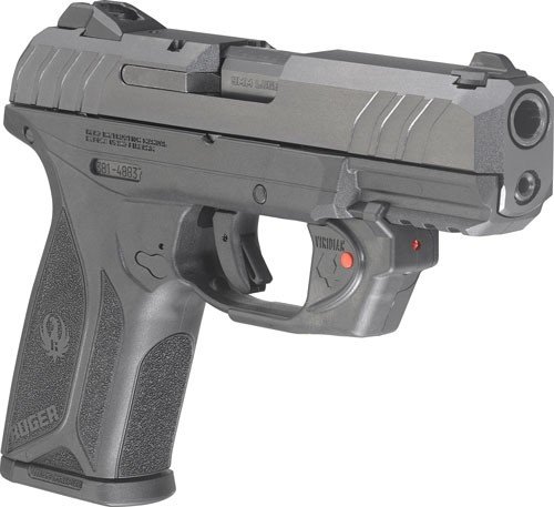 RUGER SECURITY-9 9MM LUGER - ADJ 15-SHOT BLUED W/VIRIDIAN - Image 3