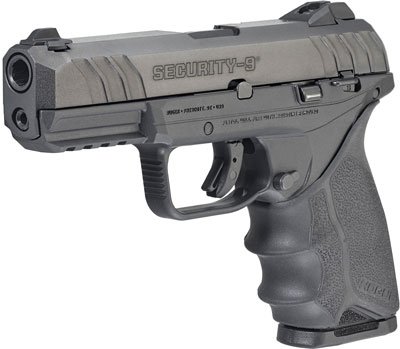 RUGER SECURITY-9 9MM LUGER - ADJ 10-SHOT BLUED HOGUE HANDAL - Image 3