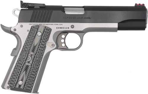 COLT GOLD CUP LITE 38 SUPER - TWO-TONE RED FIBER OPTIC G10 - Image 2