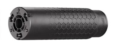 Sig Sauer Hexium 5.56mm Inconel hub direct-thread suppressor, black Cerakote, 1/2x28