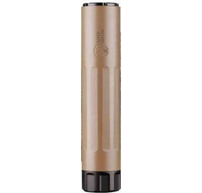 Dead Air Mask-22 HD FDE rimfire suppressor side view