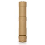 Rugged Mustang22 FDE .22 LR suppressor 5.3in ADAPT modular view