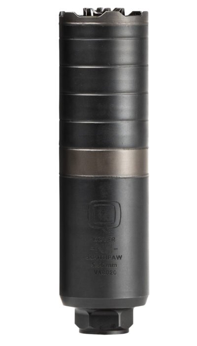 Q LLC Southpaw Quickie 5.56 suppressor 6 inch 1.75 inch black nitride quickie mount