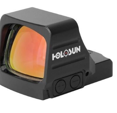 HOLOSUN 407 GREEN DOT 6MOA LRG - OPEN LENS FULL SIZE PISTOL