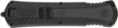 S&W KNIFE M&P OTF 3.5" AUS-8 - BLADE TIP DOWN CARRY W/SAFETY