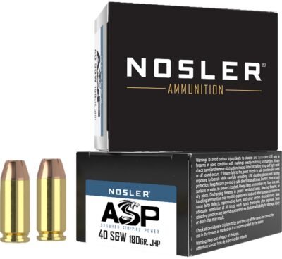 NOS 40SW 180GR ASP JHP 20RD