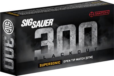 SIG 300BLK 125GR SUP OTM 20RD
