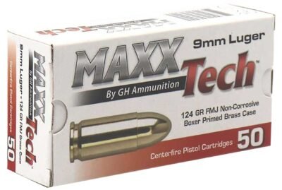 MAX 9MM 124GR FMJ 50RD