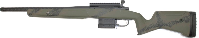 GLFA SUB-1 BOLT ACTION 308 WIN - 18" SS FLUTED CF STOCK GREEN - Image 2