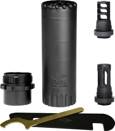 YHM TURBO KRB 5.56 SUPPRESSOR - WITH FLASH HIDER
