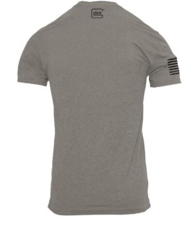 GLOCK PERFECTION TEE SHORT - SLEEVE T SHIRT LG STONE GREY