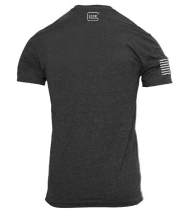 GLOCK PERFECTION TEE SHORT - SLEEVE T SHIRT LG CHARCOAL