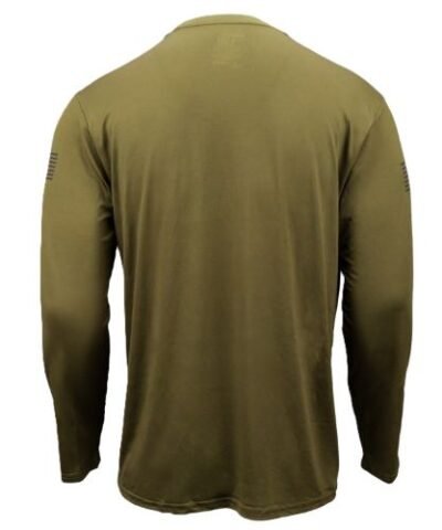 GLOCK PERFORMANCE LONG SLEEVE - SHIRT 2XL MILITARY GREEN