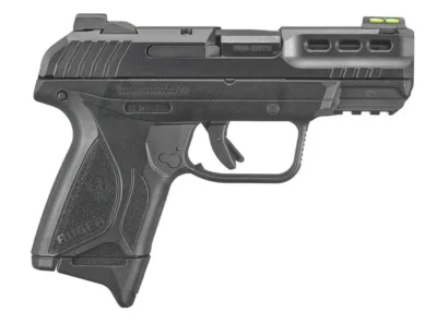 RUGER SECURITY 380ACP PSTL 3.42" BBL BLK 15+1RD BLK F.O. FRONT SIGHT