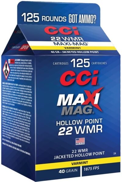 CCI 22M 40GR MAXIMAG JHP 125RD