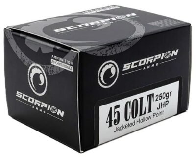 SCORPION 45 LC - 250GR JHP 20RD 10BX/CS