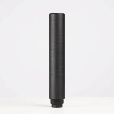 Q LONG CHOP 8.6BLK SUPPRESSOR, MELONITE, REAREND MUZZLE INCLUDED